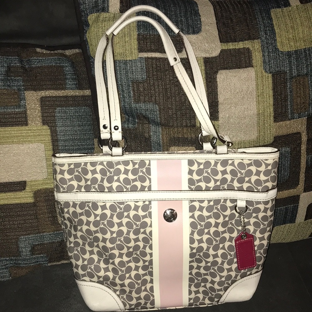 Coach Signature Mini Tote